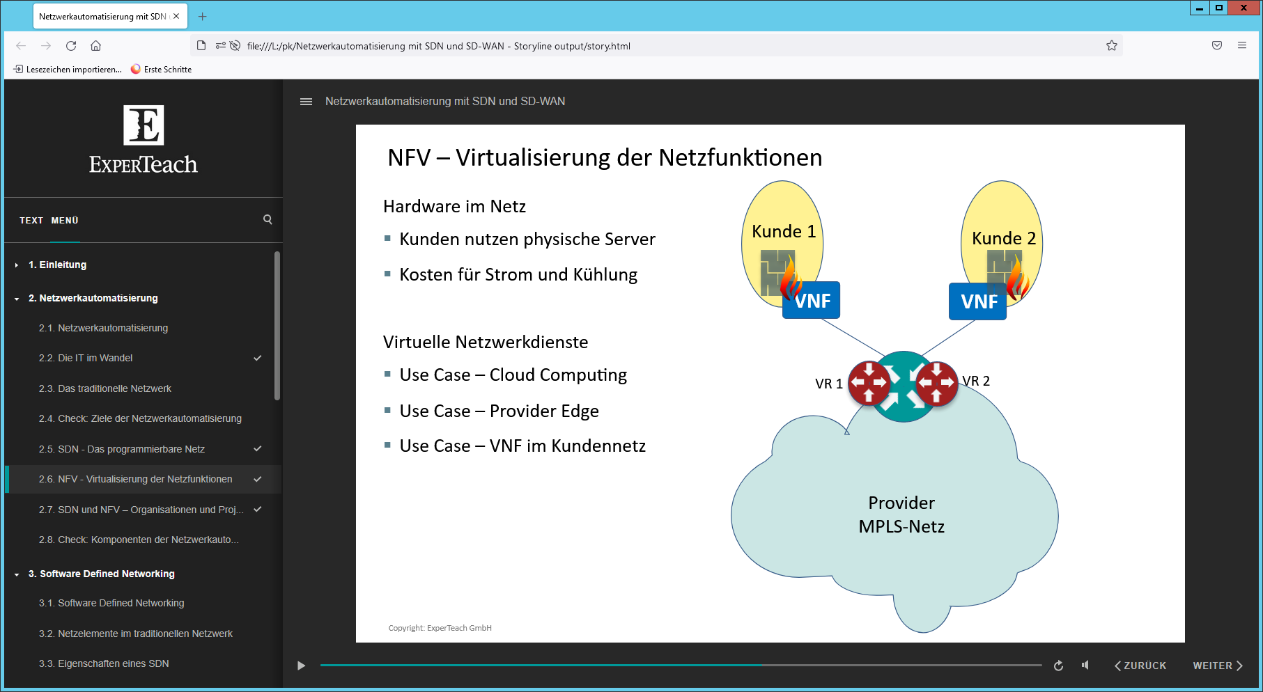 Netzwerkautomatisierung Lernmodul
